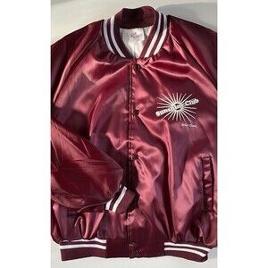 Men’s XL Vintage Sprint/Centel Fully Lined Satin Jacket - New
